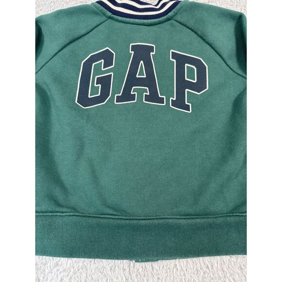 Disney Baby GAP Toddler 2 Yr Varsity Jacket Mickey Mouse Embroidered Bomber - Picture 7 of 13